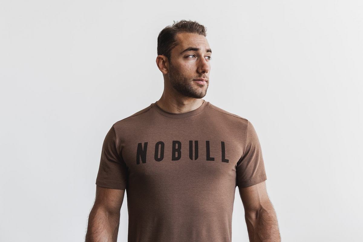 Nobull T-Shirt Herr Bruna | WY4190627