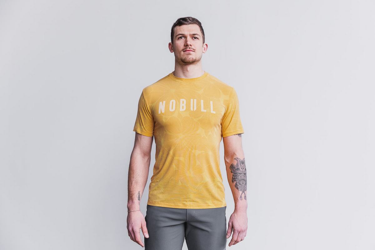 Nobull T-Shirt Herr Gula | EW5389412