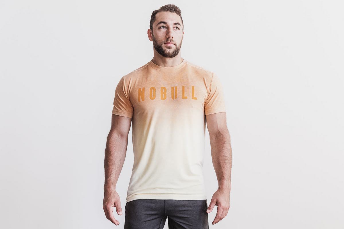 Nobull T-Shirt Herr Gula | XH6453871