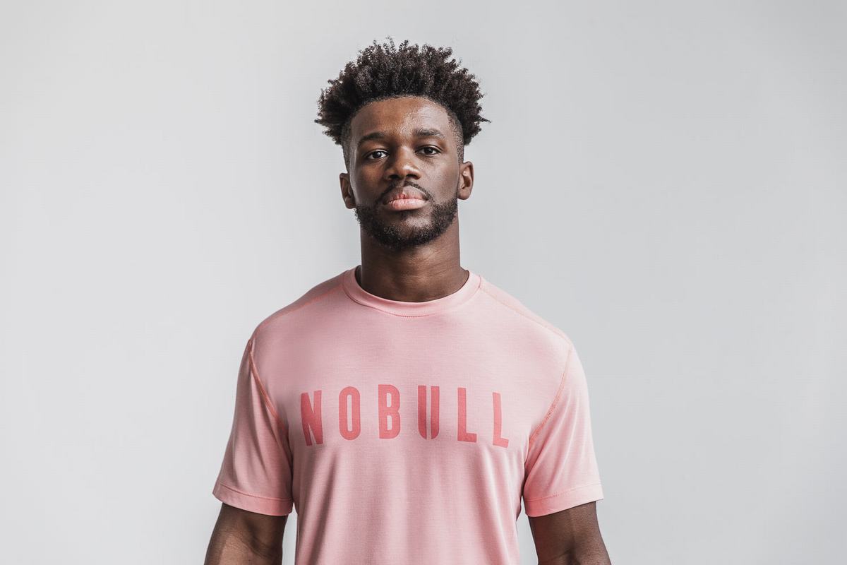 Nobull T-Shirt Herr Ljuskorall | DP3485169