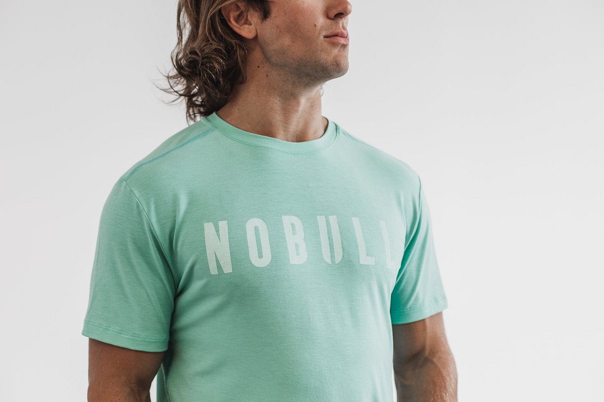 Nobull T-Shirt Herr Ljusturkos | SG1975408