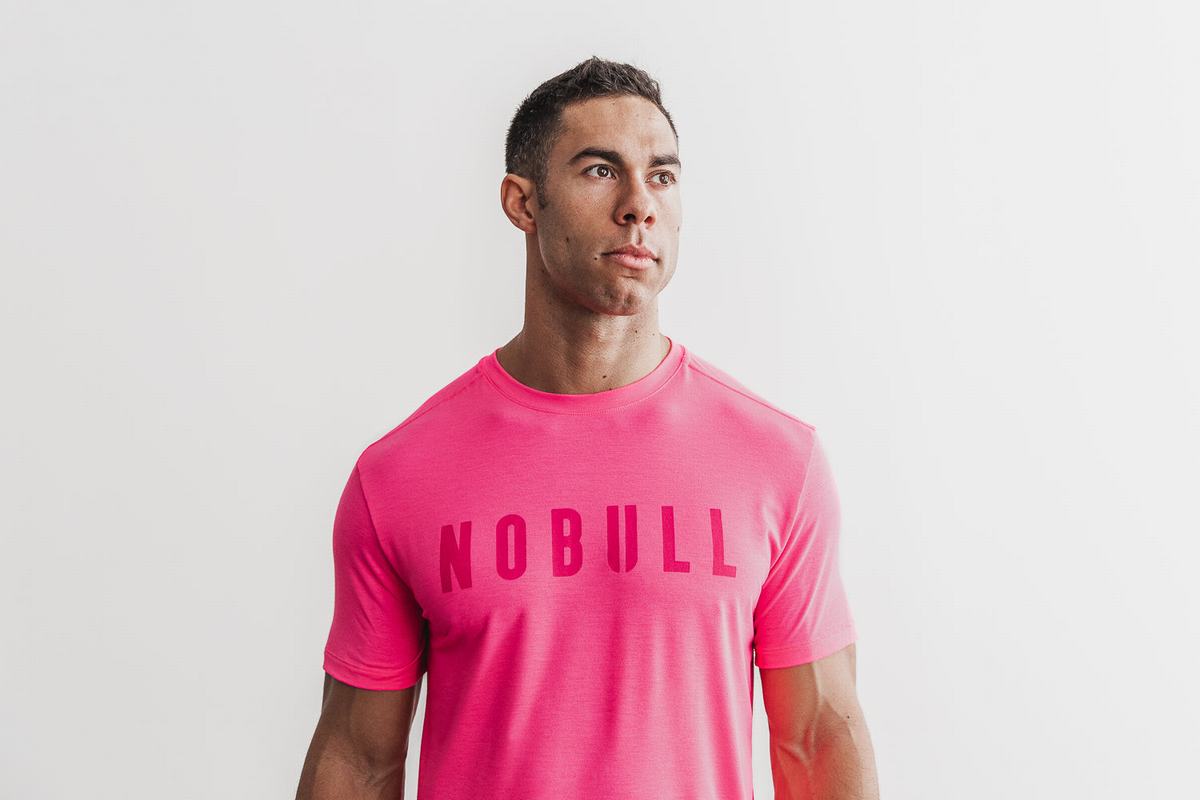 Nobull T-Shirt Herr Rosa | WJ8024139