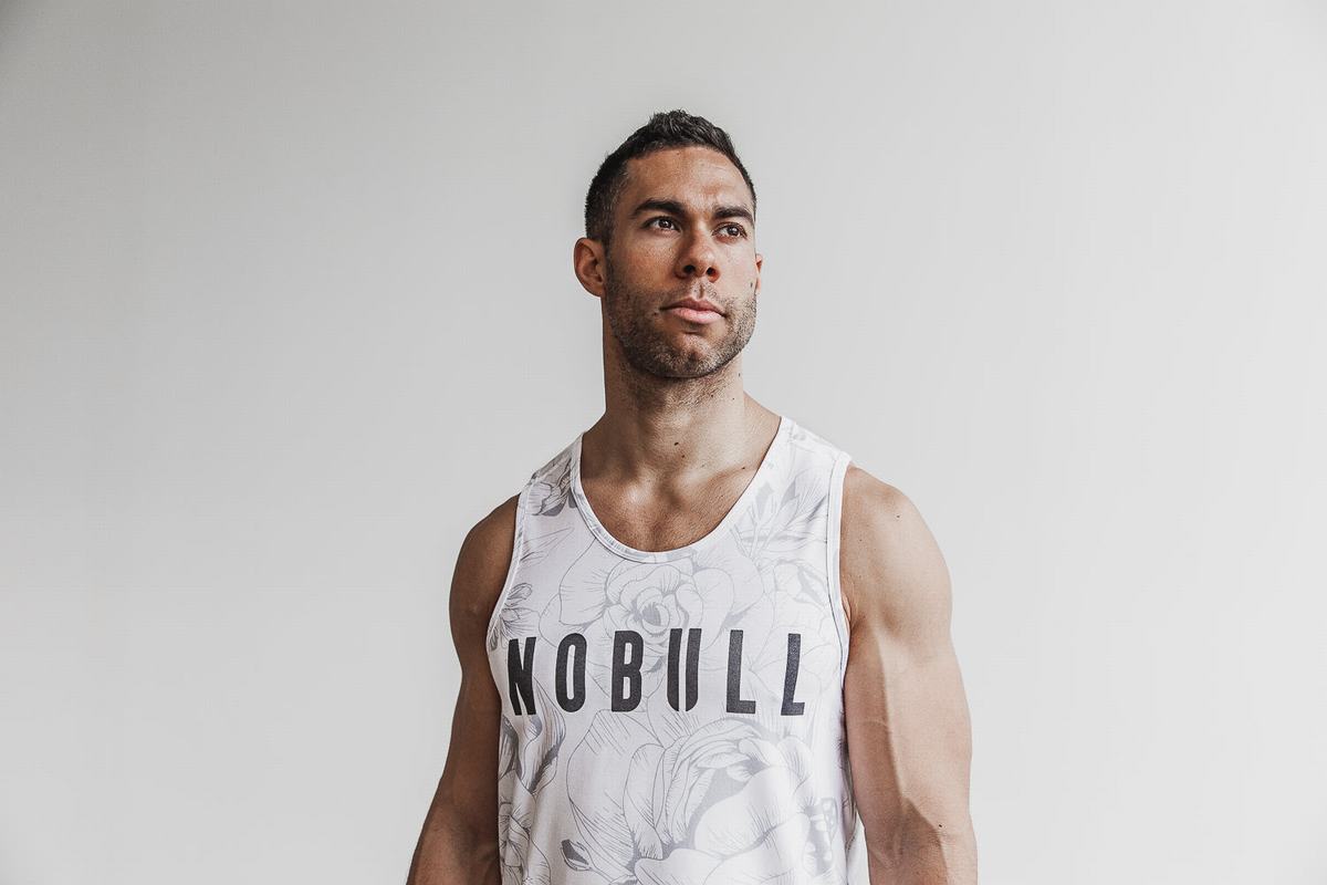 Nobull Tank Linne Herr Grå | RB3498765