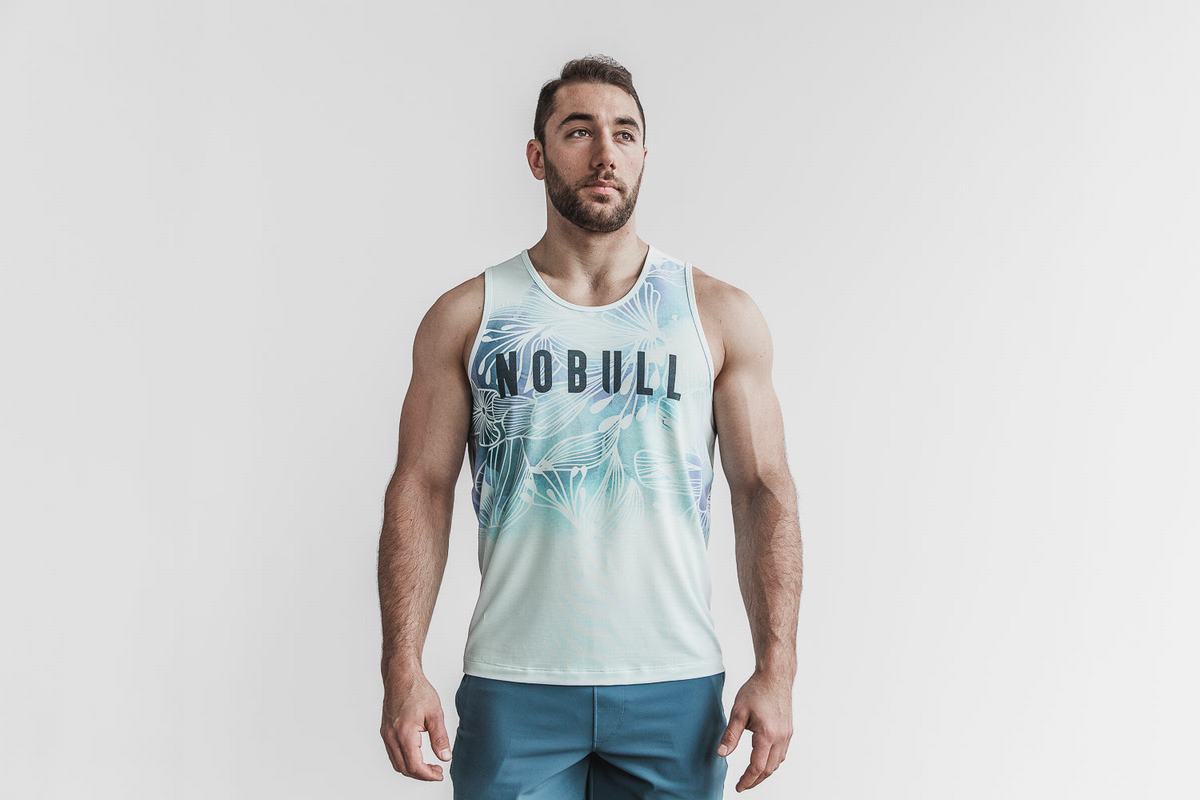 Nobull Tank Linne Herr Gröna | GU7691438