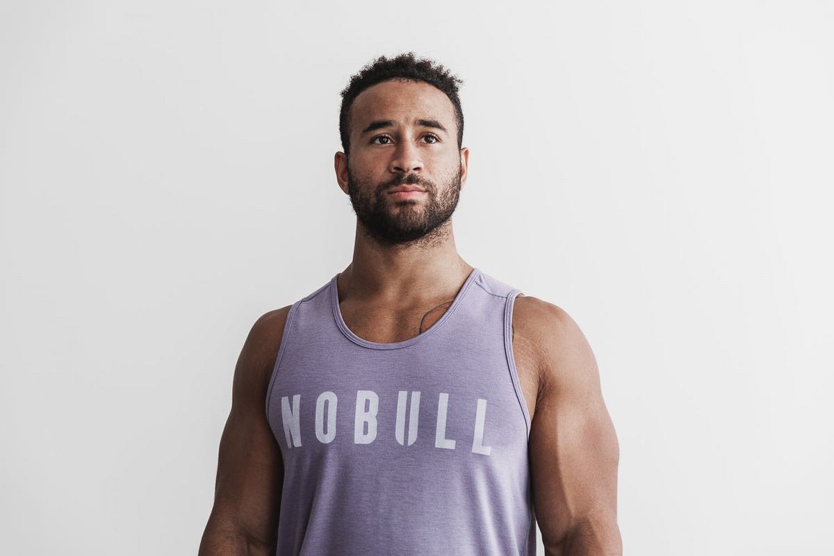 Nobull Tank Linne Herr Lavendel | FL5291384