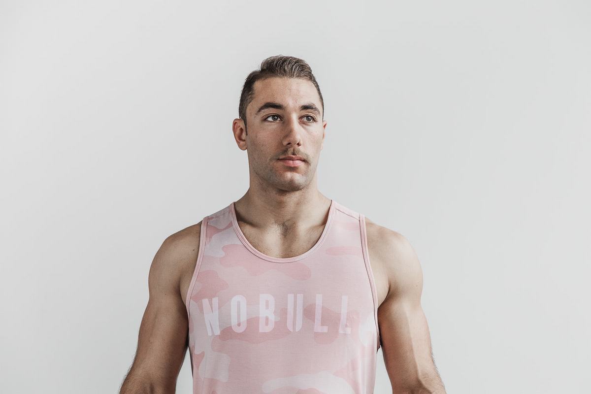 Nobull Tank Linne Herr Rosa Camo | ML9278401