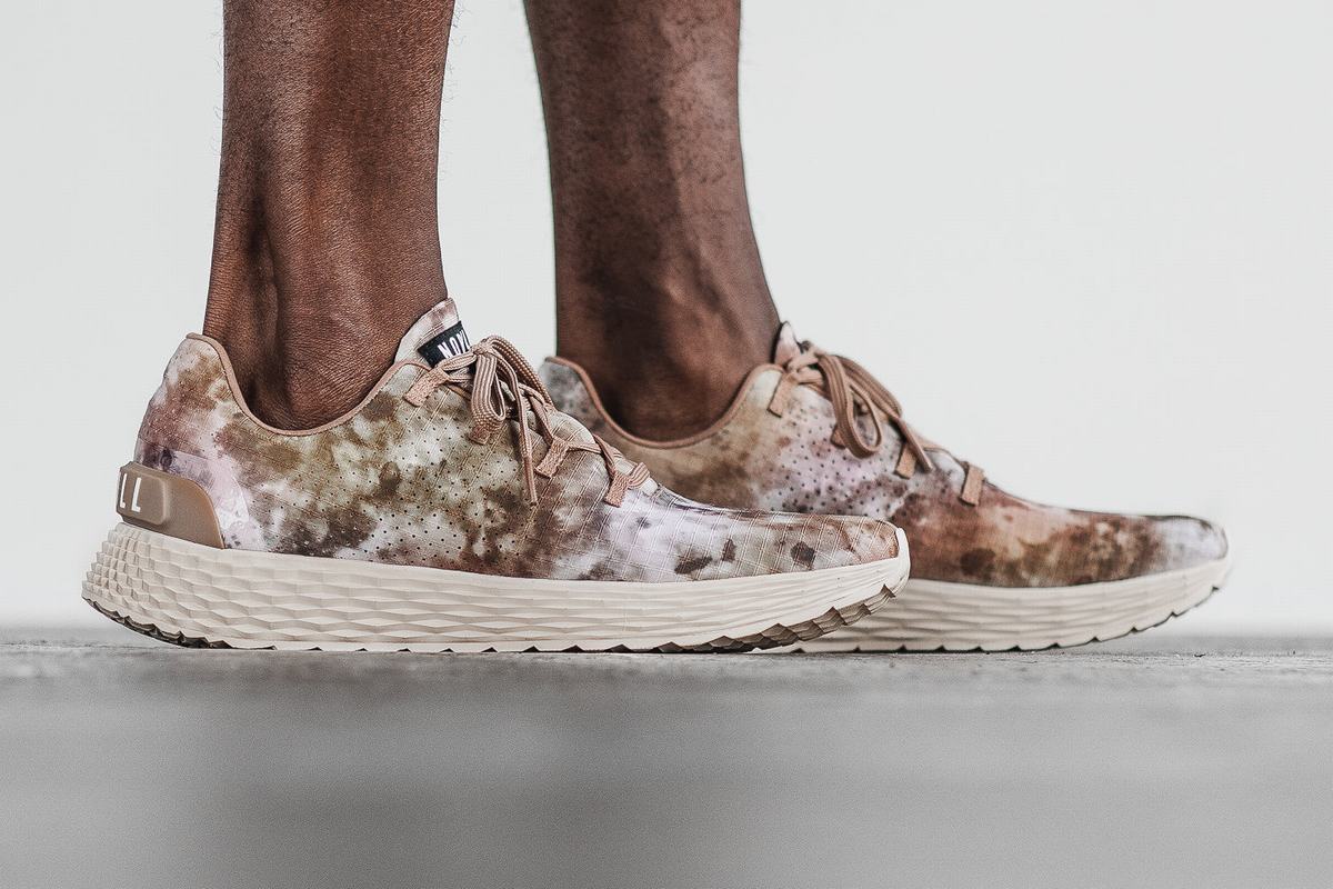 Nobull Tie-Dye Ripstop Runner Löparskor Herr Bruna Khaki | FP6389145