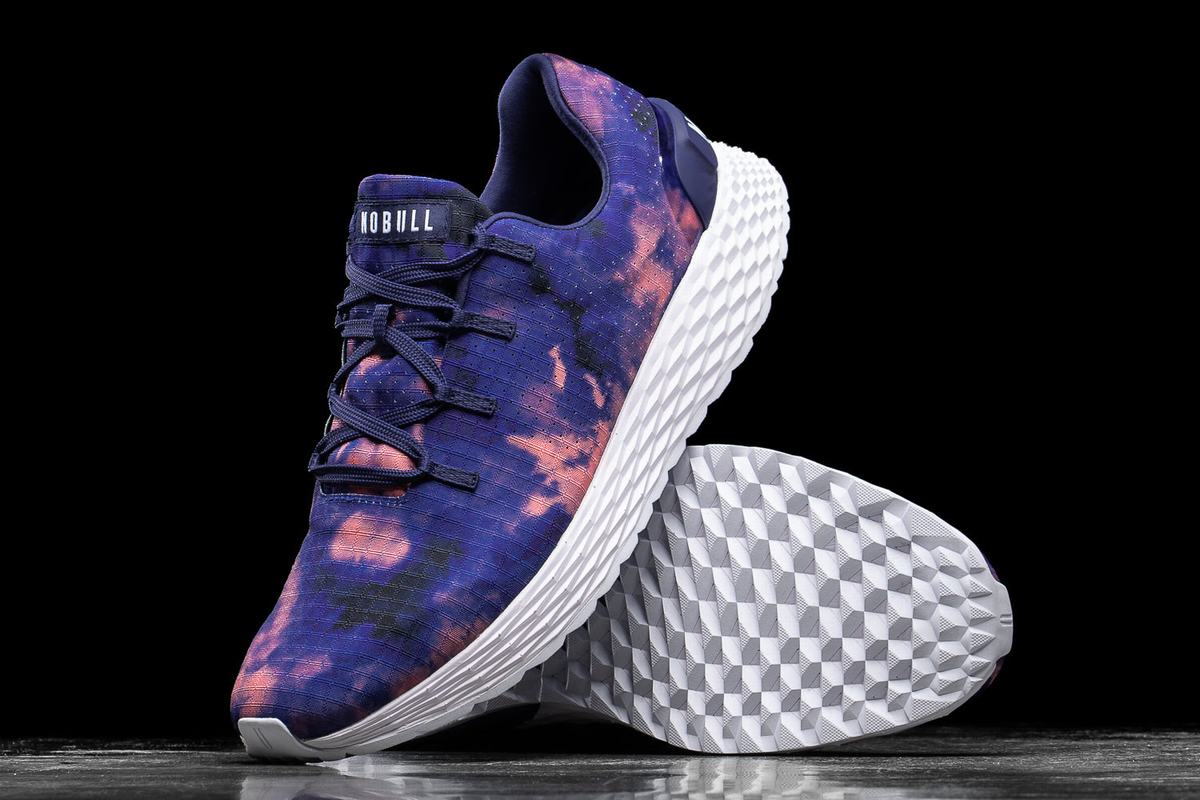 Nobull Tie-Dye Ripstop Runner Löparskor Dam Indigo Rosa | IK7098352