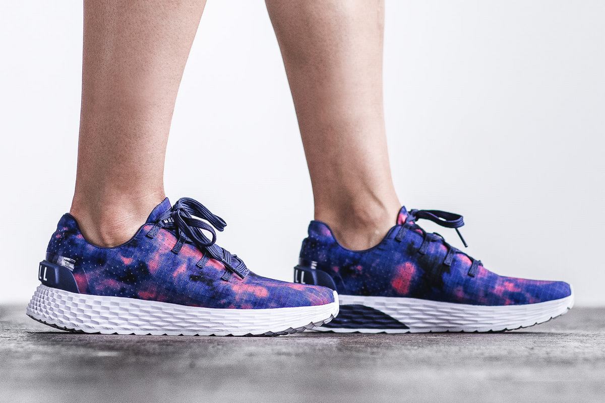 Nobull Tie-Dye Ripstop Runner Löparskor Dam Indigo Rosa | IK7098352