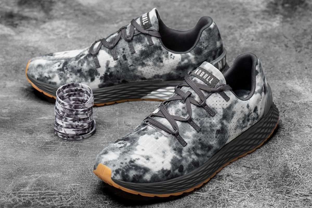 Nobull Tie-Dye Ripstop Runner Löparskor Herr Grå | LX6935184