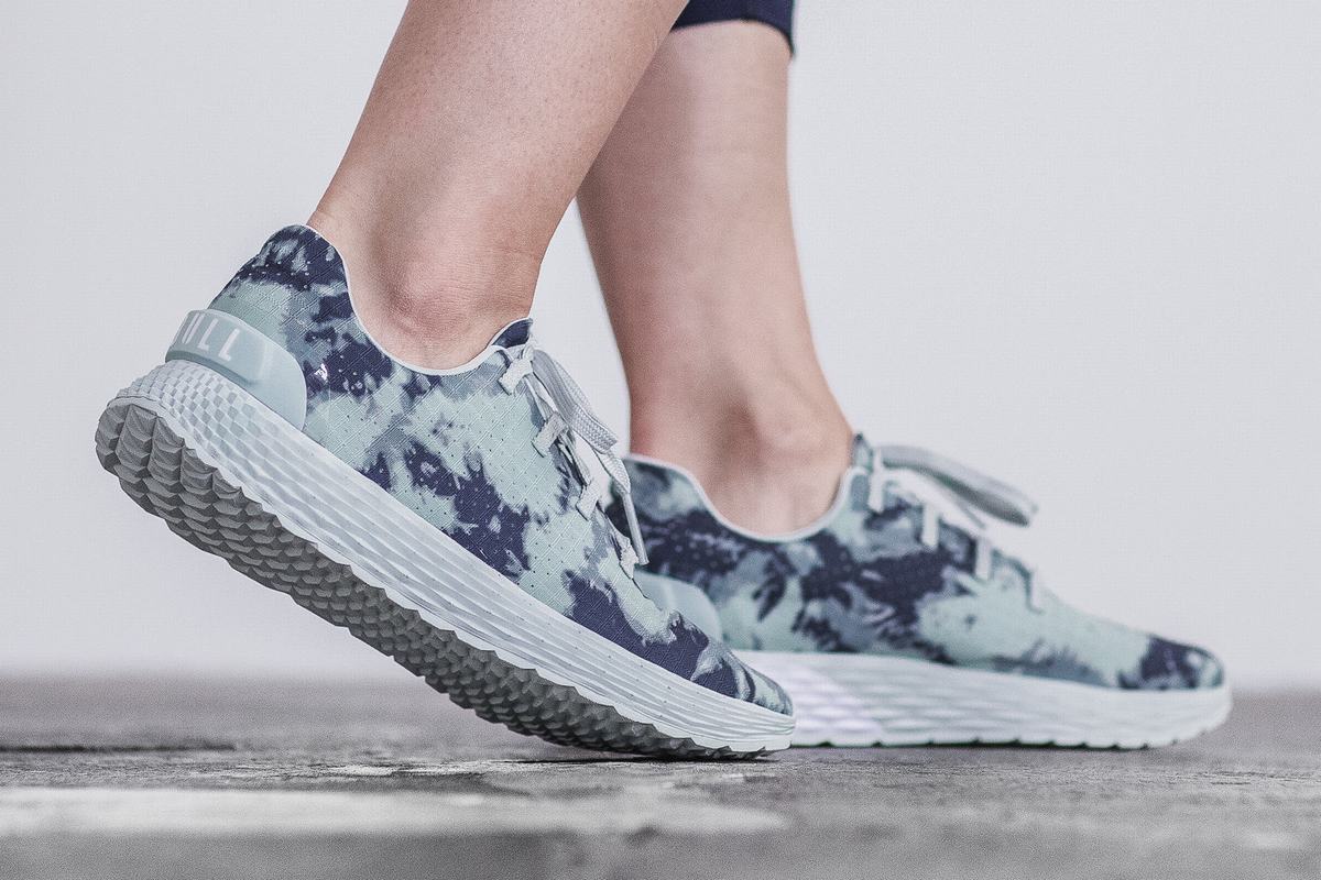 Nobull Tie-Dye Ripstop Runner Löparskor Dam Marinblå | ZO6439701