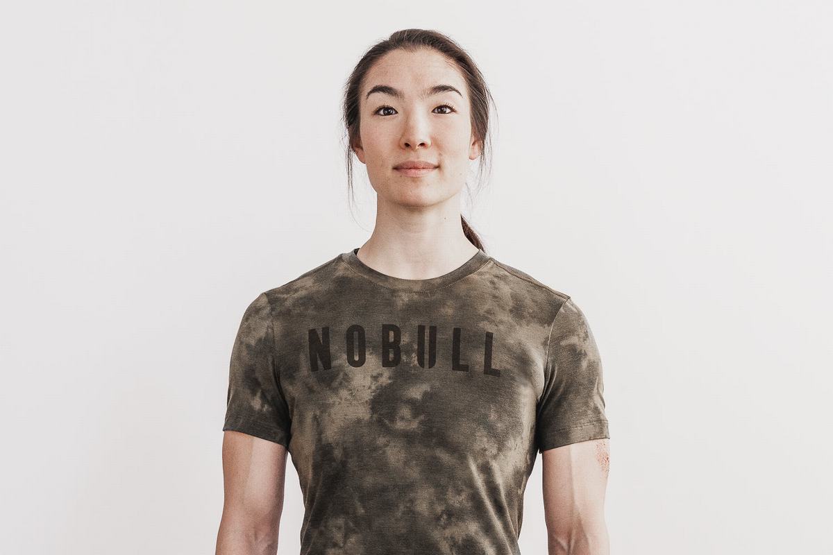 Nobull Tie-Dye T-Shirt Dam Gröna | HM5174209