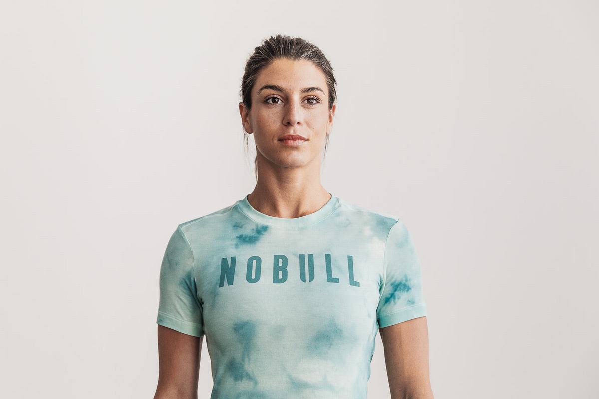 Nobull Tie-Dye T-Shirt Dam Ljusturkos | UX1906543