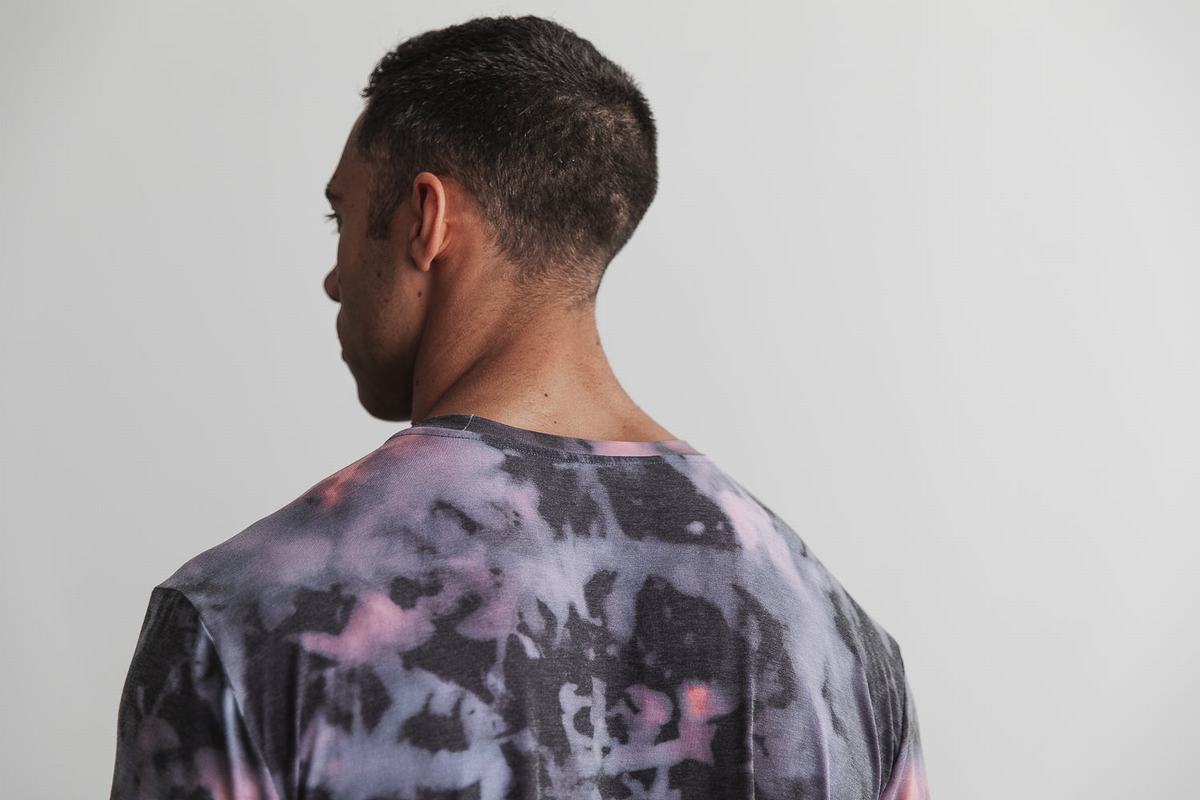 Nobull Tie-Dye T-Shirt Herr Rosa Svarta | ZX8640372