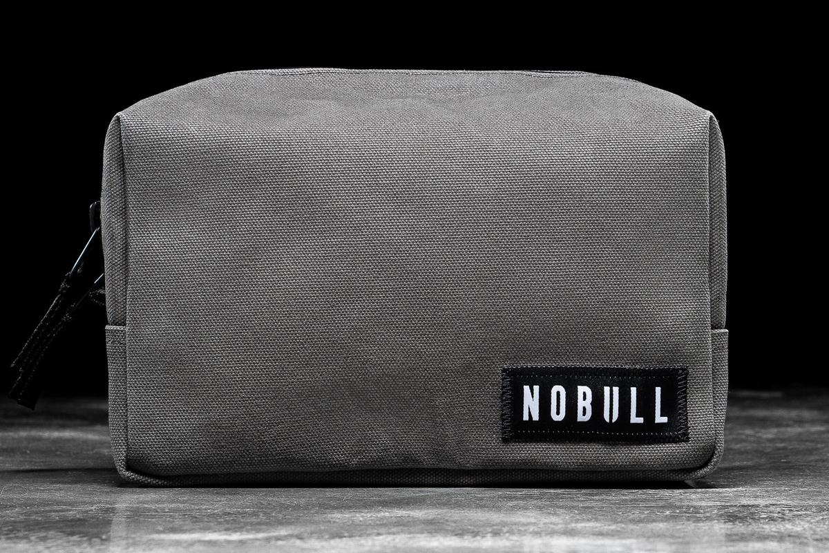 Nobull Waxed Canvas Kit Väska Dam Grå | ZD1876429