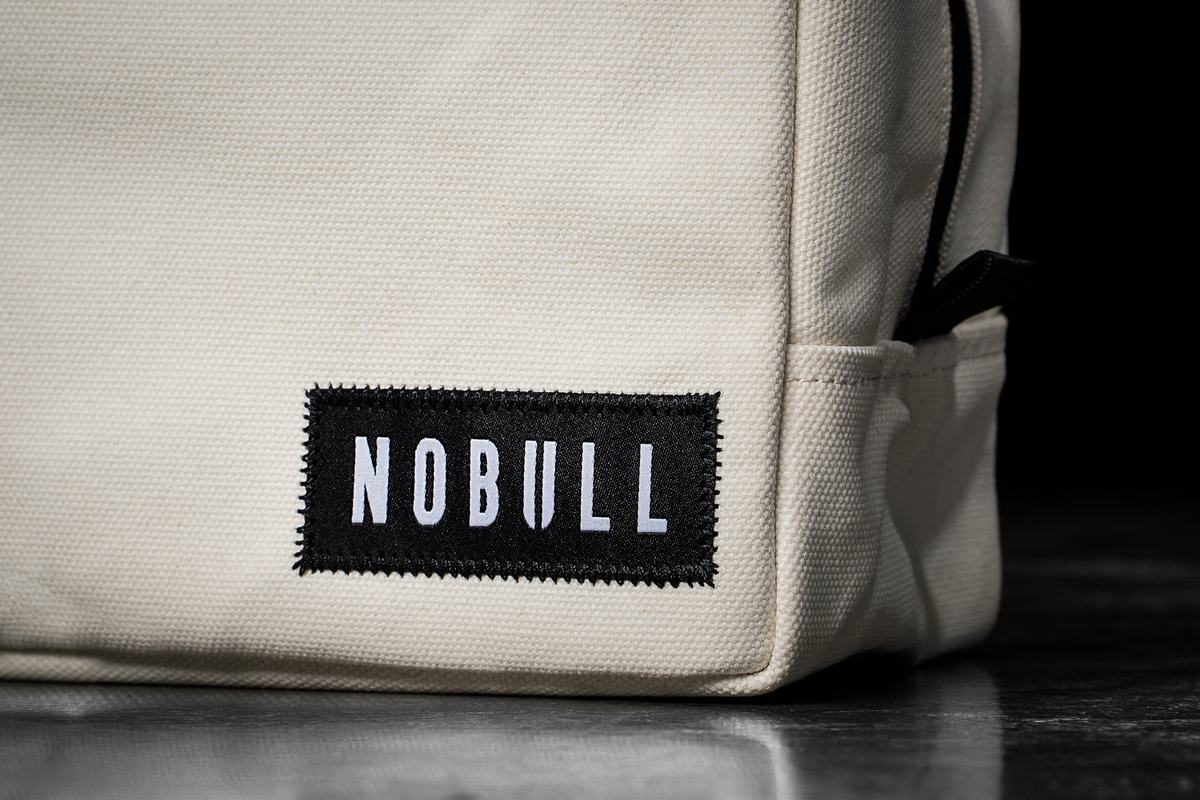 Nobull Waxed Canvas Kit Väska Dam Vita | GW7236980