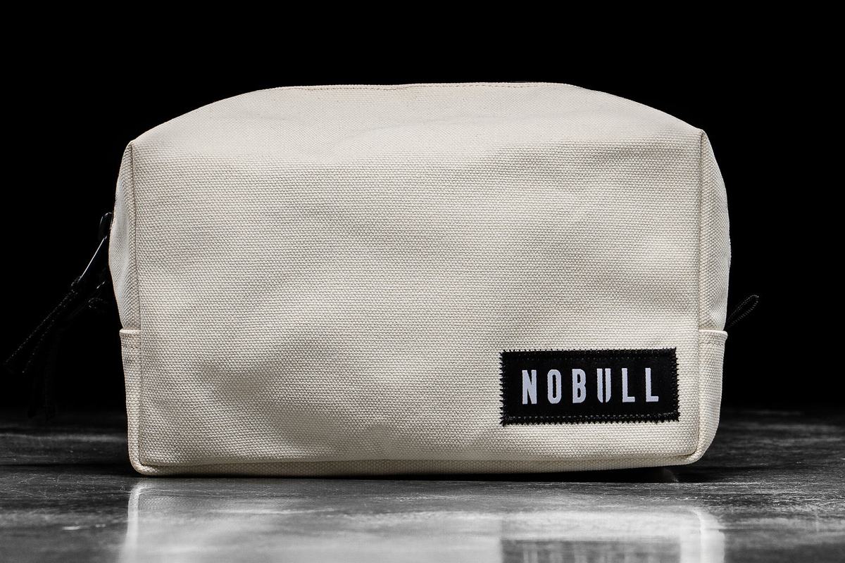 Nobull Waxed Canvas Kit Väska Dam Vita | GW7236980