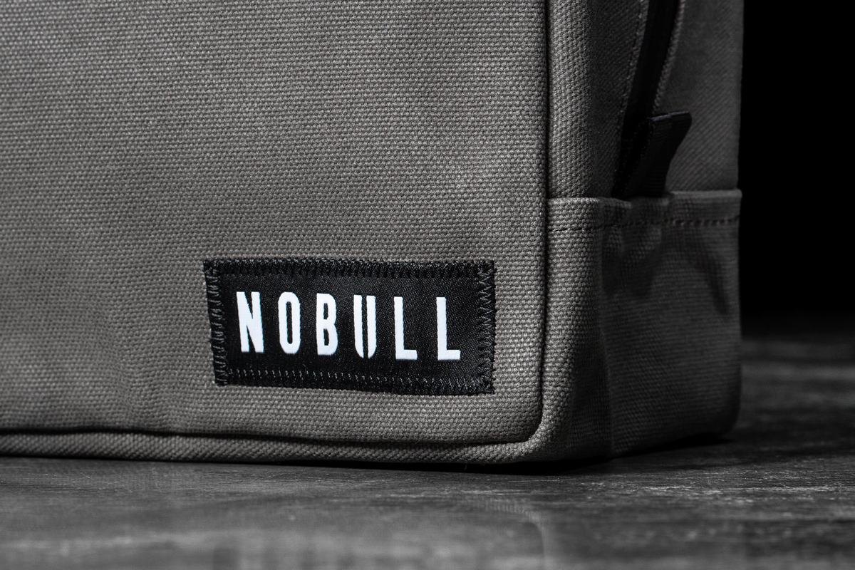 Nobull Waxed Canvas Kit Väska Herr Grå | JD2691853