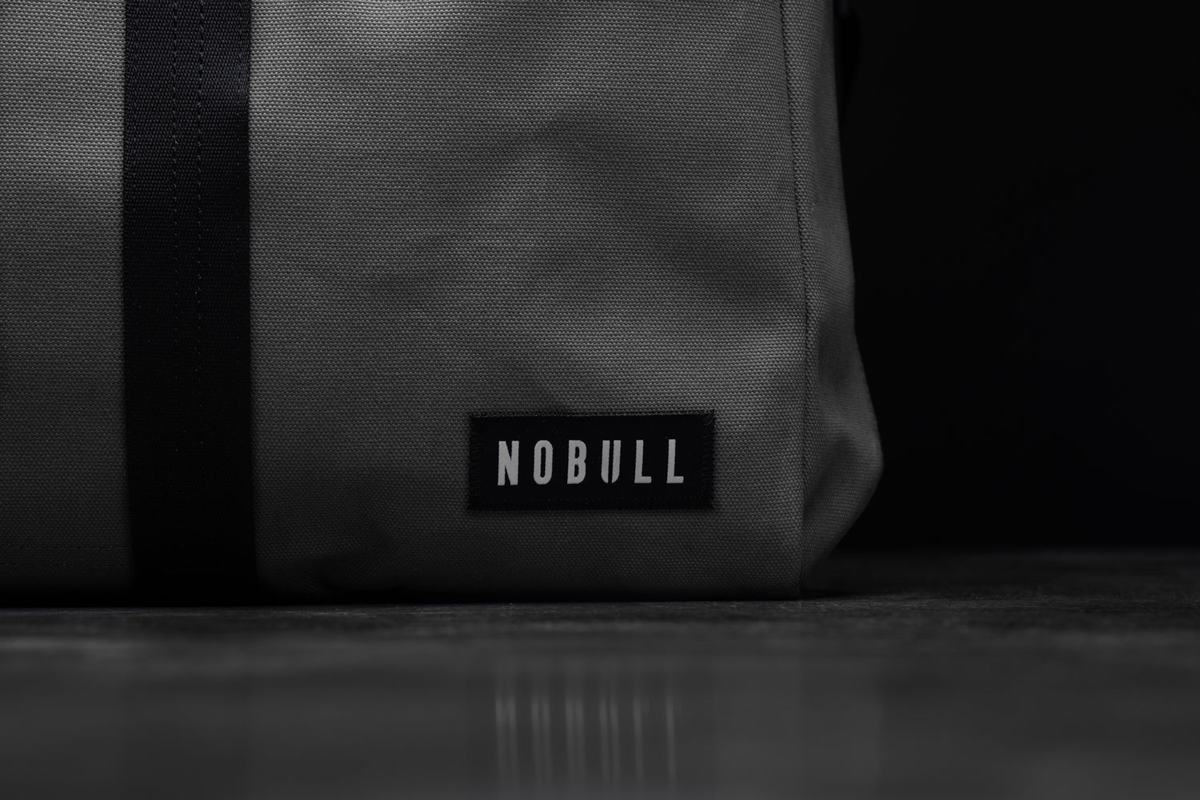 Nobull Waxed Canvas Sportväska Dam Grå | NA7914658