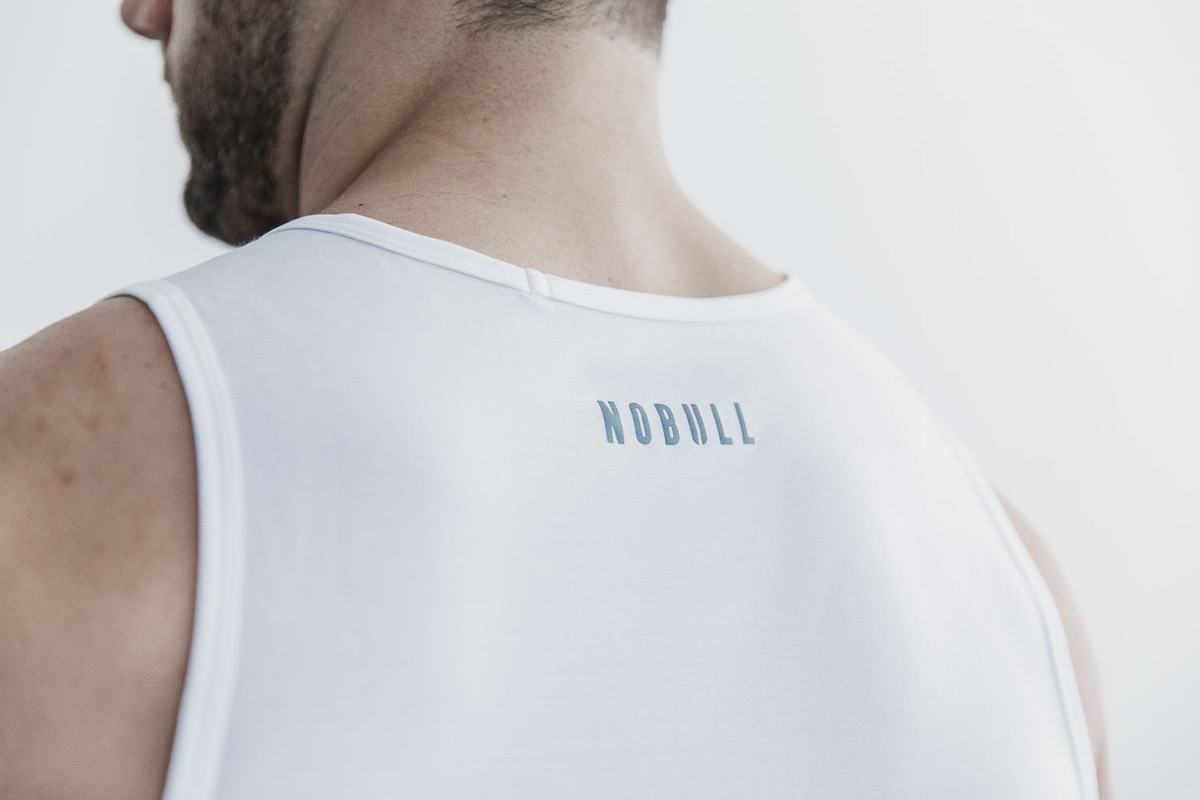 Nobull Wodapalooza Dip-Dye Tank Linne Herr Blå | CN4693205