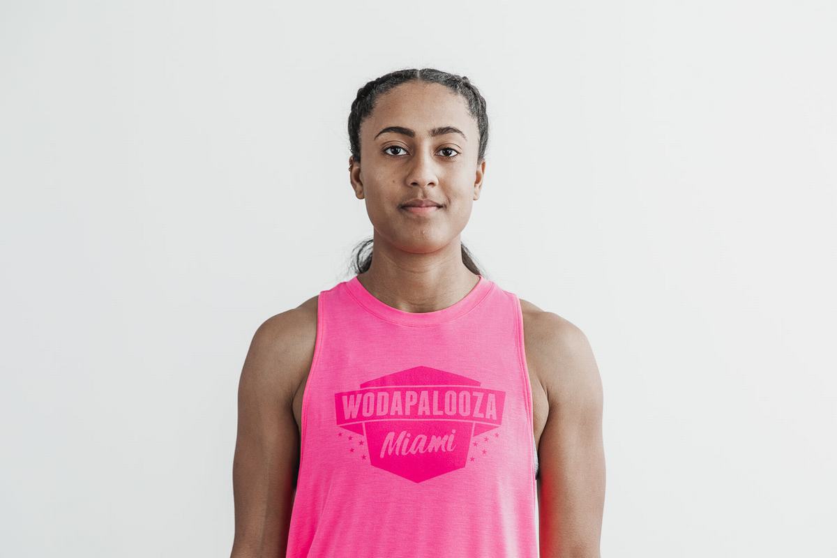 Nobull Wodapalooza High-Neck Tank Linne Dam Rosa | PC5903826