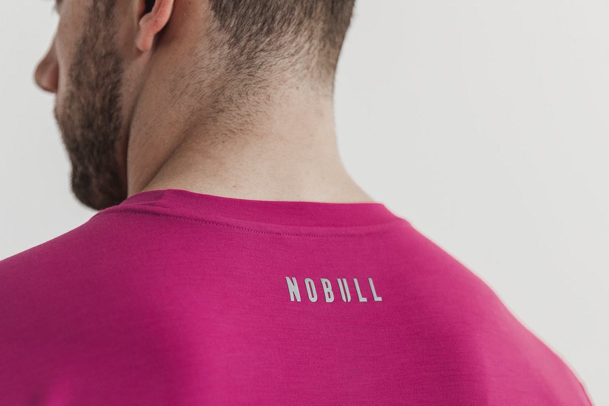 Nobull Wodapalooza T-Shirt Herr Rosa | IW5769012