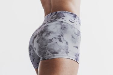 Nobull 2" Tie-Dye Shorts Dam Svarta | IJ7219605