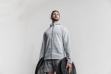 Nobull Arctic Zip-up Jacka Herr Grå | SE6973851