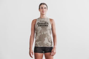 Nobull Crossfit Games® 2022 High-Neck Tank Linne Dam Camo | VT7012634