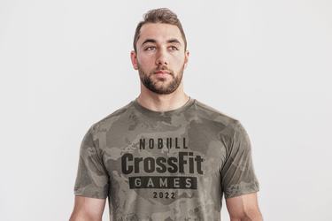 Nobull Crossfit Games® 2022 T-Shirt Herr Camo | PA0752639