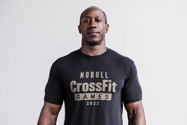 Nobull Crossfit Games® 2022 T-Shirt Herr Svarta | RL1485673