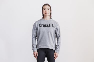 Nobull Crossfit® Crew Tröja Dam Grå | QX2861709