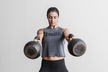 Nobull Crossfit® Muscle Tank Linne Dam Mörkgrå | JR4761823