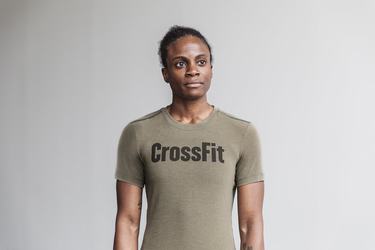 Nobull Crossfit® T-Shirt Dam Gröna | IP8395462