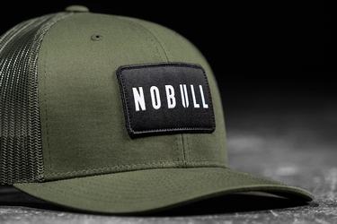 Nobull Curved-Brim Trucker Hatt Dam Olivgröna | VZ4956821