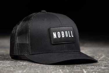 Nobull Curved-Brim Trucker Hatt Herr Svarta | NW1567029