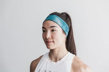 Nobull Headband 2" Tie-Dye Pannband Dam Blå | GF5943780