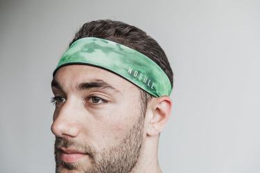 Nobull Headband 2" Tie-Dye Pannband Dam Gröna | GF9604832