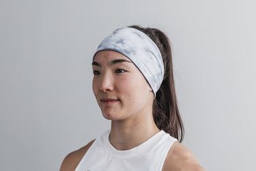 Nobull Headband 4" Tie-Dye Pannband Dam Svarta | KO0143628