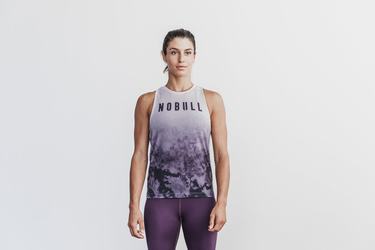 Nobull High-Neck Dip-Dye Tank Linne Dam Lila | JV6324715