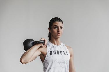 Nobull High-Neck Tank Linne Dam Grå | JW9478150