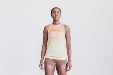 Nobull High-Neck Tank Linne Dam Gula | DX4823679