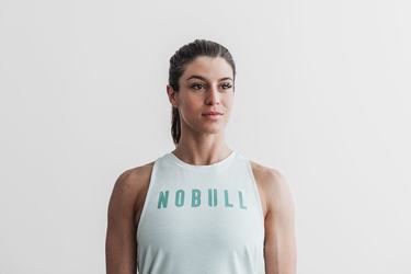 Nobull High-Neck Tank Seasonal Colors Träningslinne Dam Gröna | TI1245736