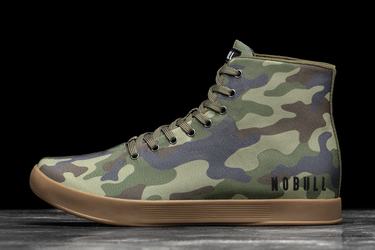 Nobull High-Top Canvas Trainer Skor Dam Camo | NF2517083