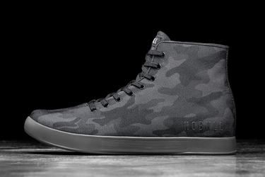 Nobull High-Top Canvas Trainer Skor Herr Camo | KH6590837