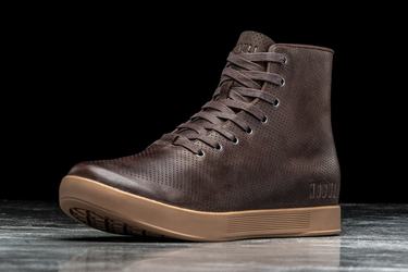 Nobull High-Top Leather Trainer Skor Dam Bruna | AI4890623