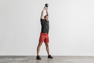 Nobull Knit 8.5" Shorts Herr Röda | TD7423681