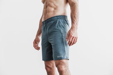 Nobull Knit 8.5" Shorts Herr Turkos | RZ4681907