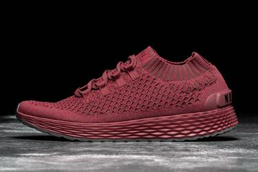 Nobull Knit Runner Löparskor Dam Röda | DJ3862754