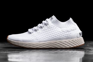 Nobull Knit Runner Löparskor Dam Vita | XJ8105369